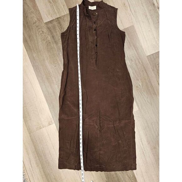 Lord and Taylor Silk Brown Petite Small Dress - Picture 12 of 14